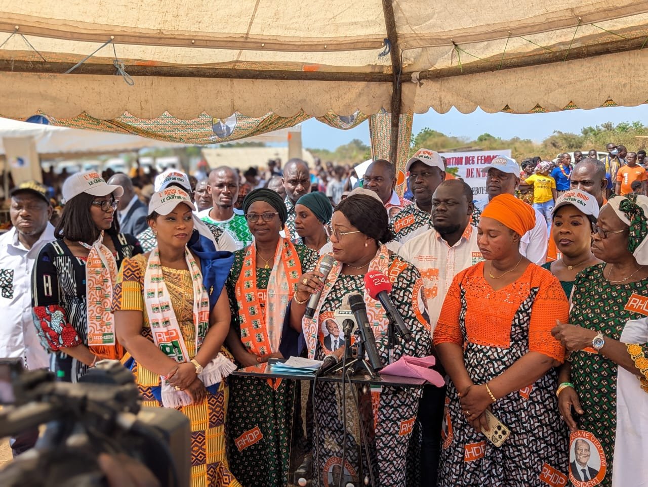 Bodokro-Harlette Badou N’Guessan : « Le mandat du Président ADO est caractérisé par la paix, la croissance et l’unité et non par les troubles »