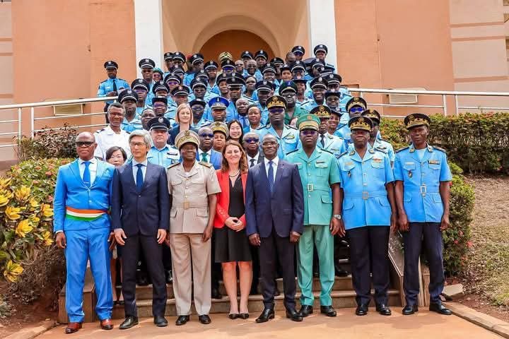 Yamoussoukro : Le ministre Vagondo Diomandé demande à la police nationale de demeurer vigilante