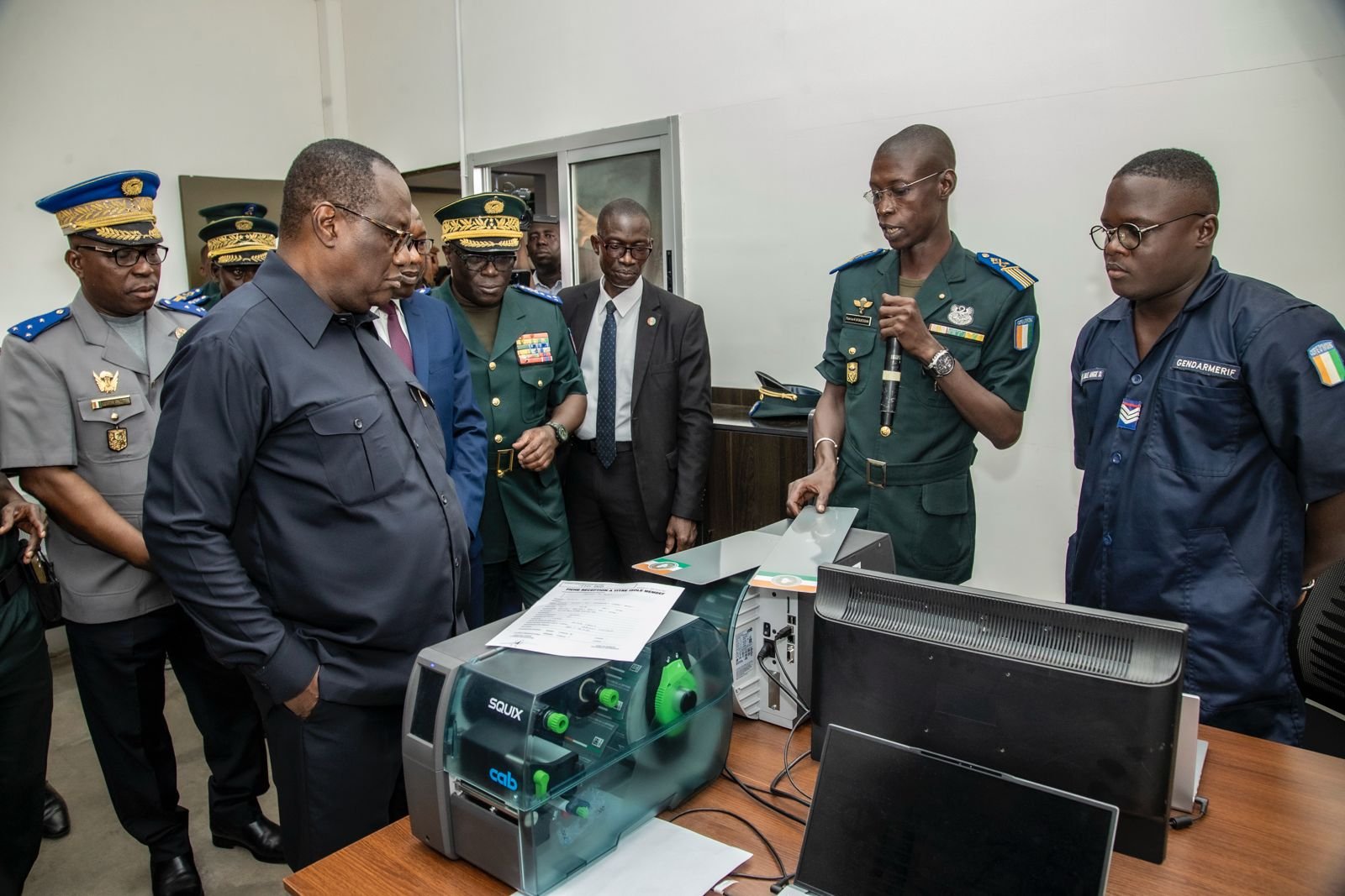 Immatriculation des véhicules militaires : Téné Birahima Ouattara inaugure la première unité de l’armée ivoirienne