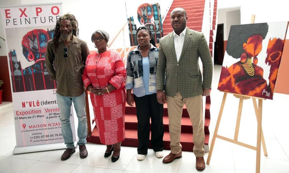Exposition à l'espace "N'Zassa" de Treichville : Flora Goli magnifie la femme