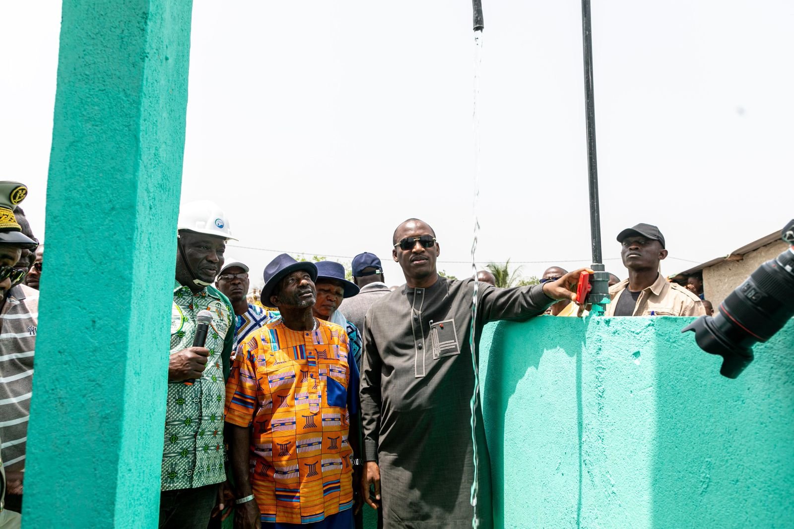 Haut Sassandra : Mamadou Touré offre une pompe hydraulique à motricité solaire à Bolia et Digbeuguhé