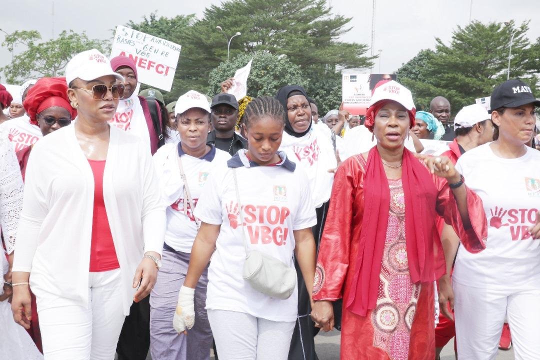 Violences faites aux femmes et aux filles : Une marche à Abobo pour dire ça suffit !
