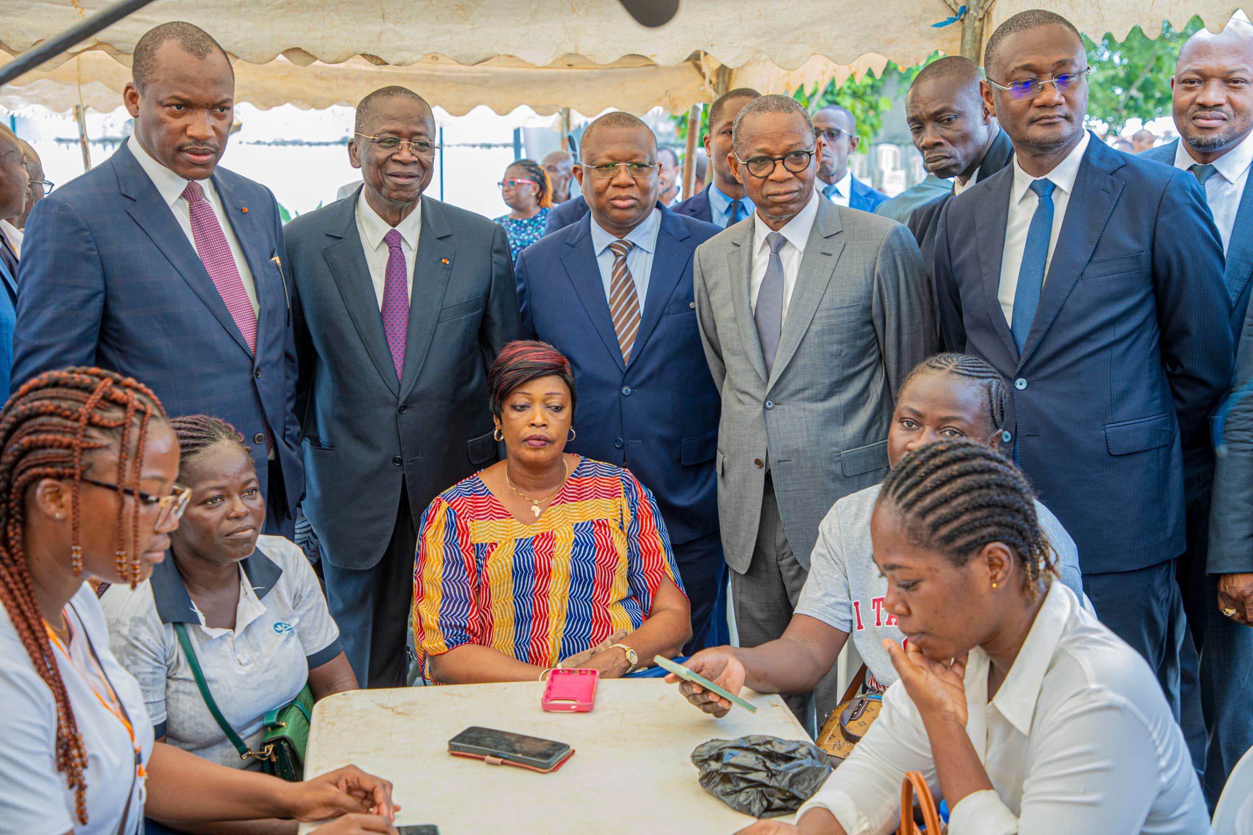 Foire de l'Emploi et du recrutement : Cinq membres du gouvernement parlent aux jeunes de Côte d'Ivoire