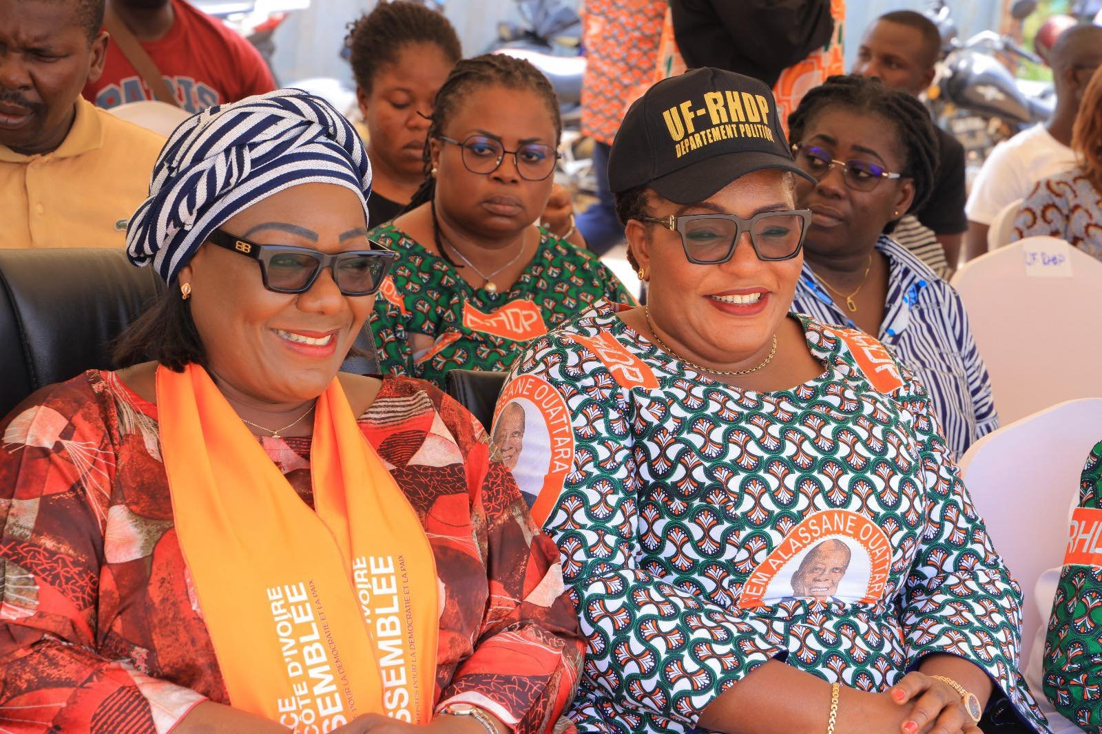 Tournée de Harlette Badou dans le District des Montagnes : Les femmes réaffirment leur volonté d'accompagner le chef de l'Etat en 2025