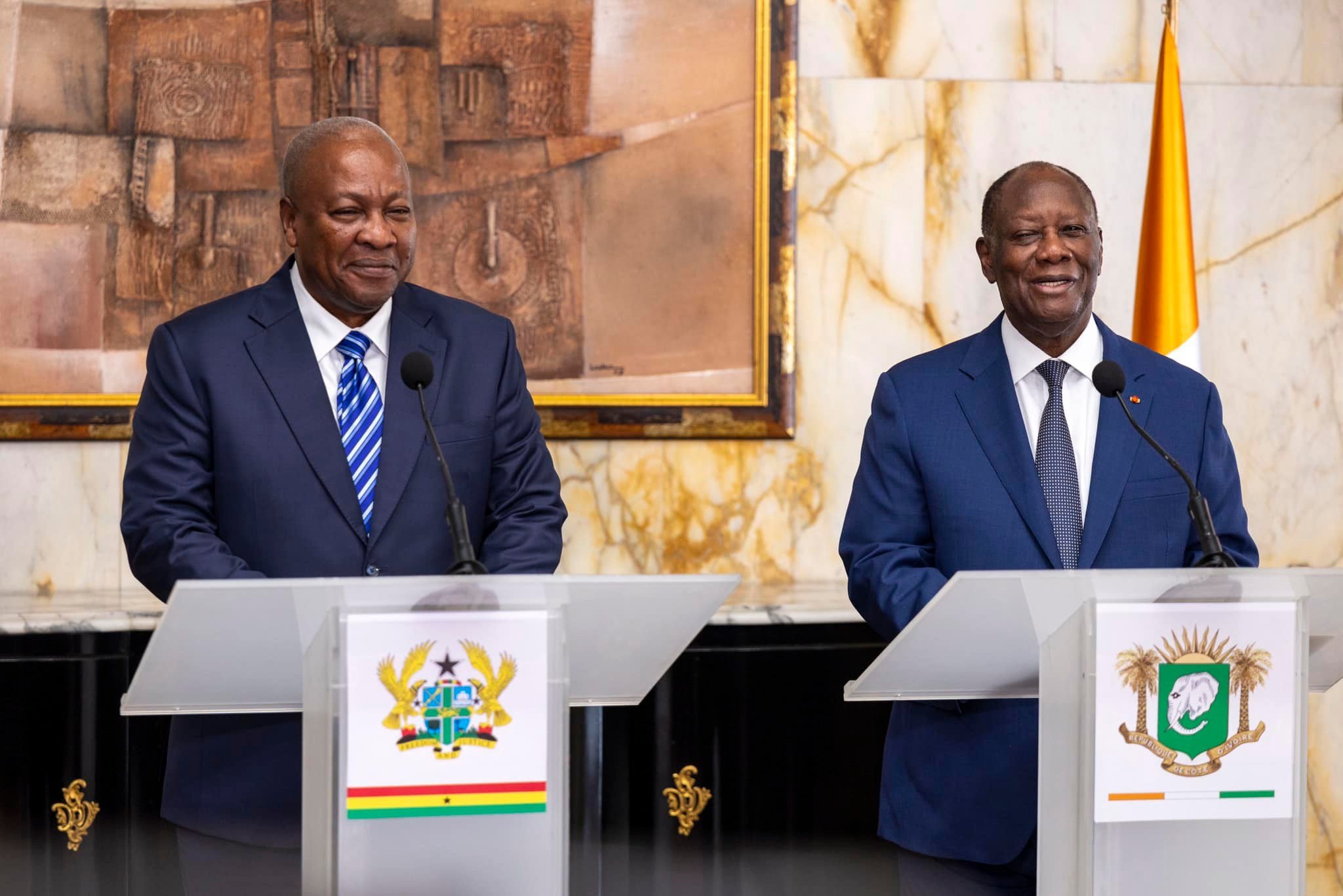 Visite d’amitié du président du Ghana en Côte d'Ivoire : Les pays de l’AES invités à réintégrer la CEDEAO