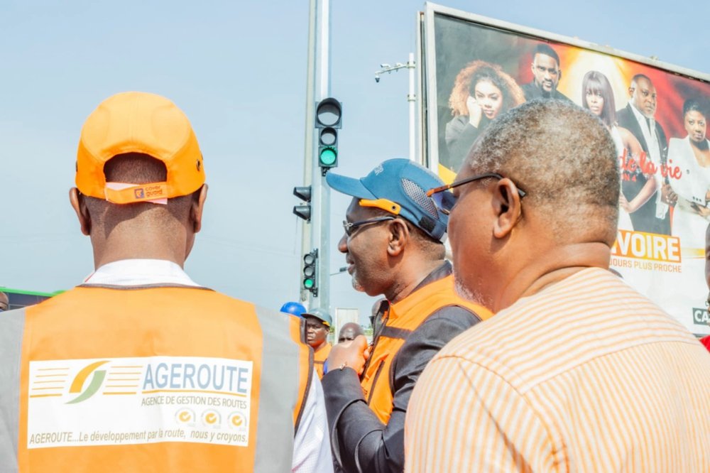 Yamoussoukro-Sécurité routière : Souleymane Diarrassouba met sous tension les feux tricolores de plusieurs carrefours accidentogènes
