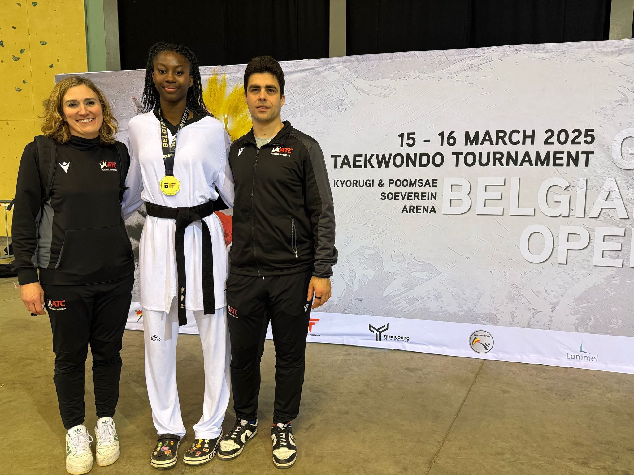 Ossin Kimi Laurène : L'éclat de l'or ivoirien à l'Open de Belgique de Taekwondo