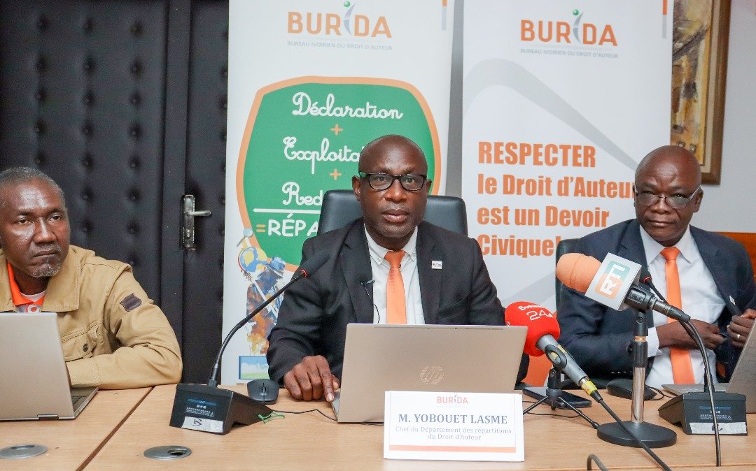 Burida-Première répartition trimestrielle de 2025 : Les artistes passent à la caisse