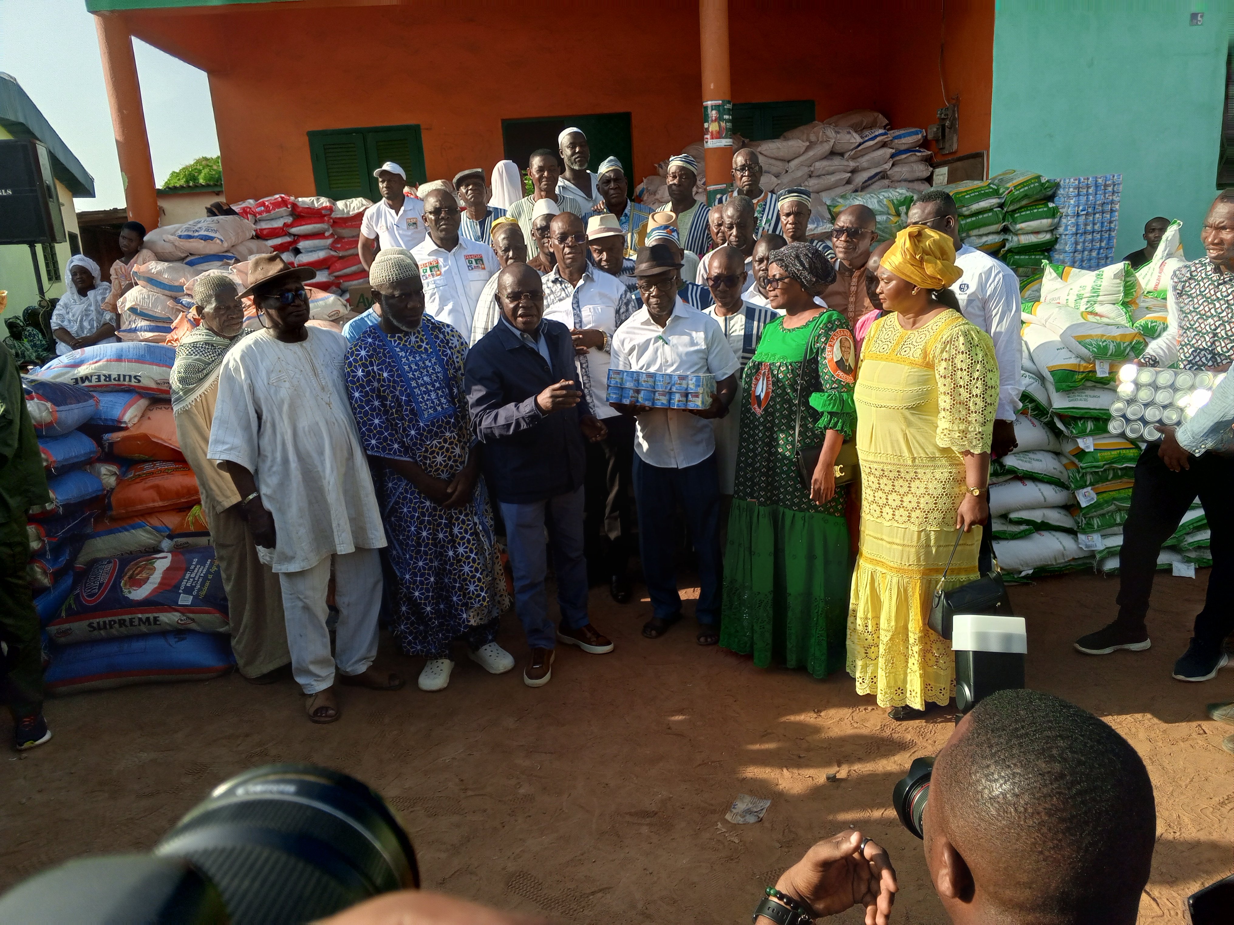 Hambol : Les cadres du Rhdp solidaires des communautés religieuses