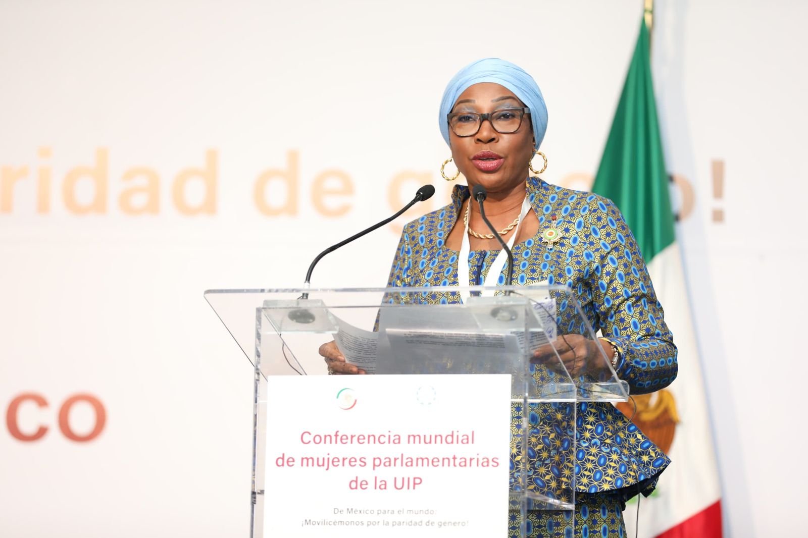 Représentation féminine au sein des institutions parlementaires : Kandia Camara présente les progrès de la Côte d’Ivoire au Mexique
