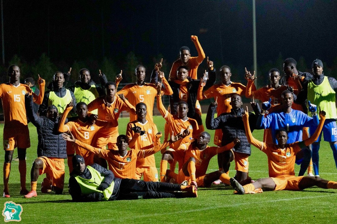 CAN U17-Amical (Côte d’Ivoire-Cameroun 3-0) : Les Eléphanteaux triomphent face aux Lionceaux