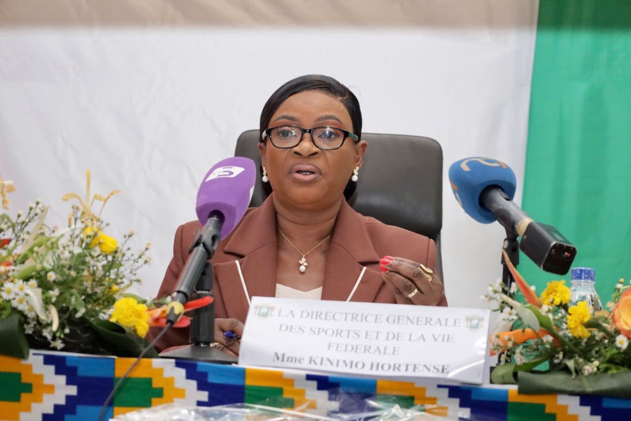 Direction générale des Sports et de la Vie fédérale : Kinimo Hortense présente son bilan