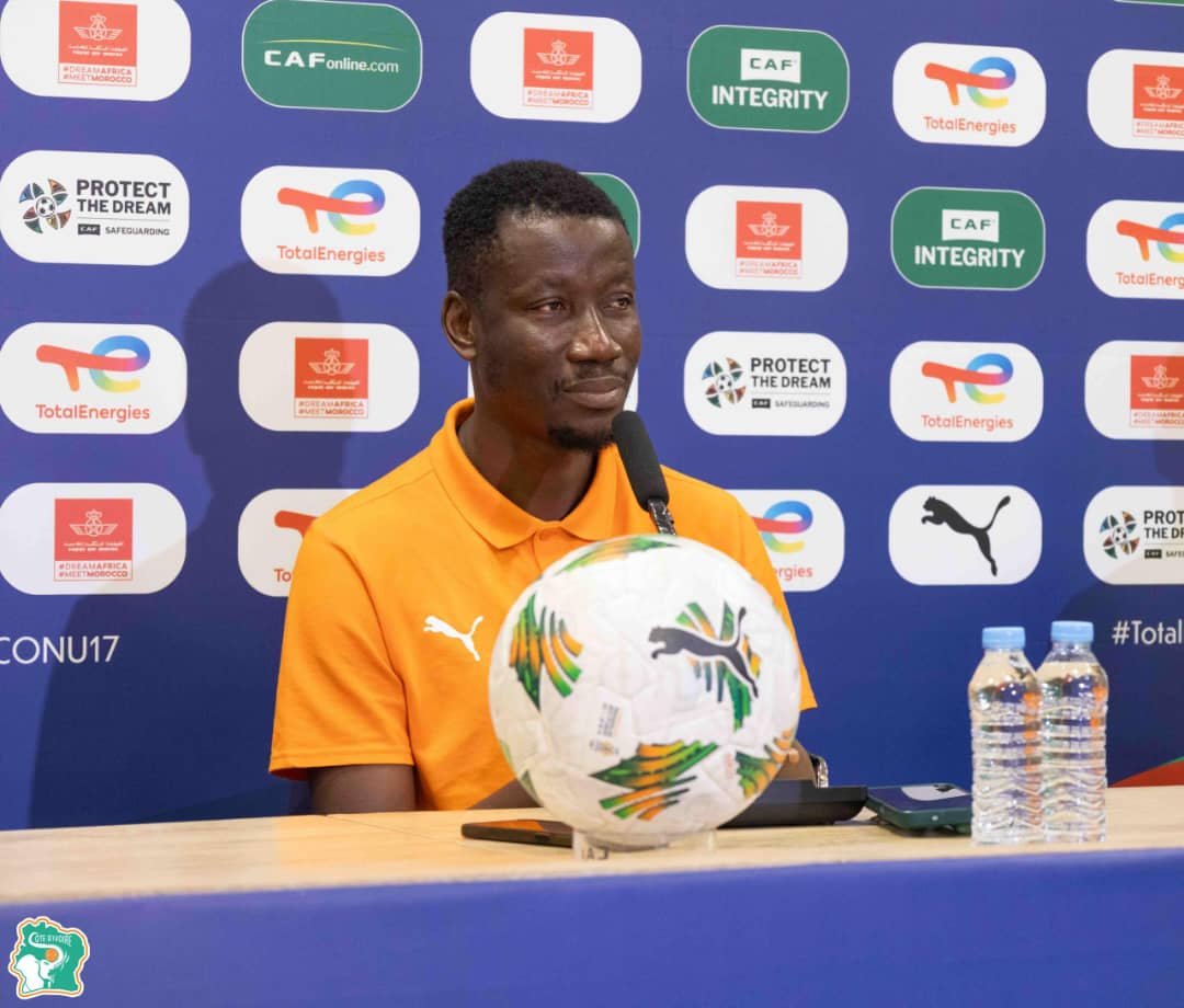 CAN U17 (Côte d’Ivoire-République centrafricaine) : Bassiriki Diabaté, sélectionneur des Eléphanteaux, exprime sa confiance et sa détermination
