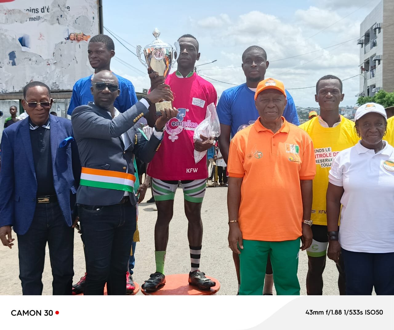 Cyclisme : Koffi Thierry triomphe au Grand Prix Paulin Danho