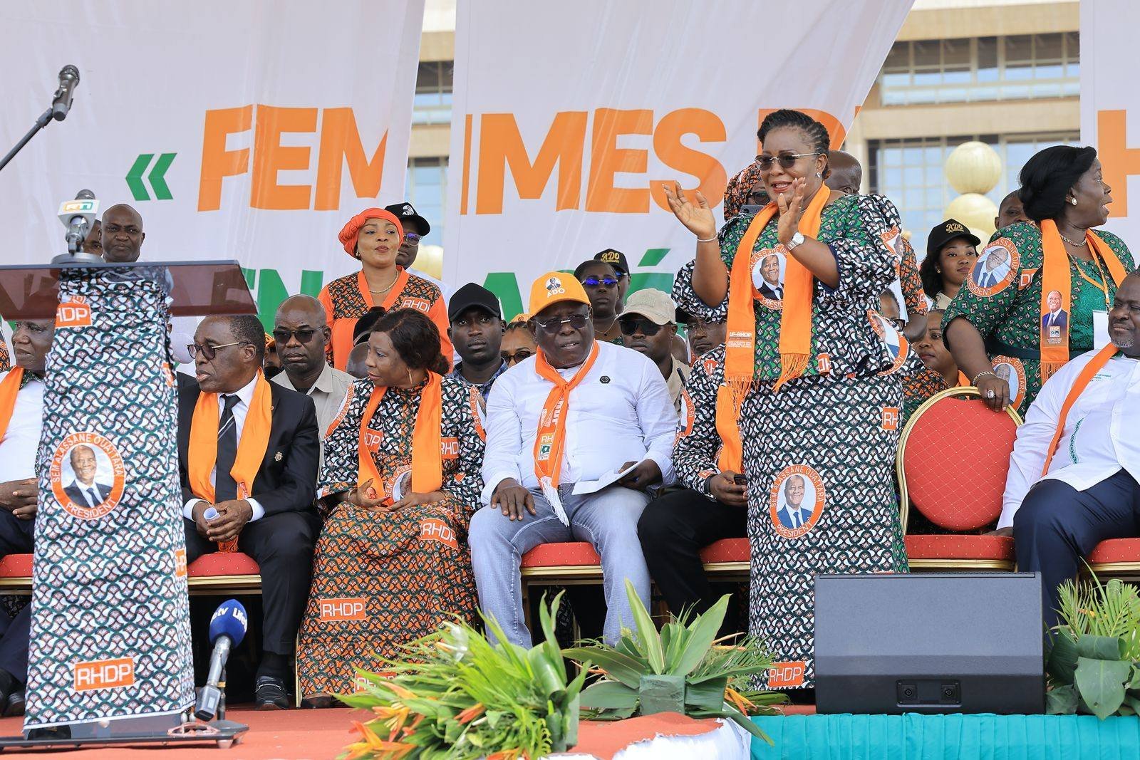 Présidentielle 2025 : L'UF-RHDP paie la caution de 50 millions FCFA pour le Président  Ouattara