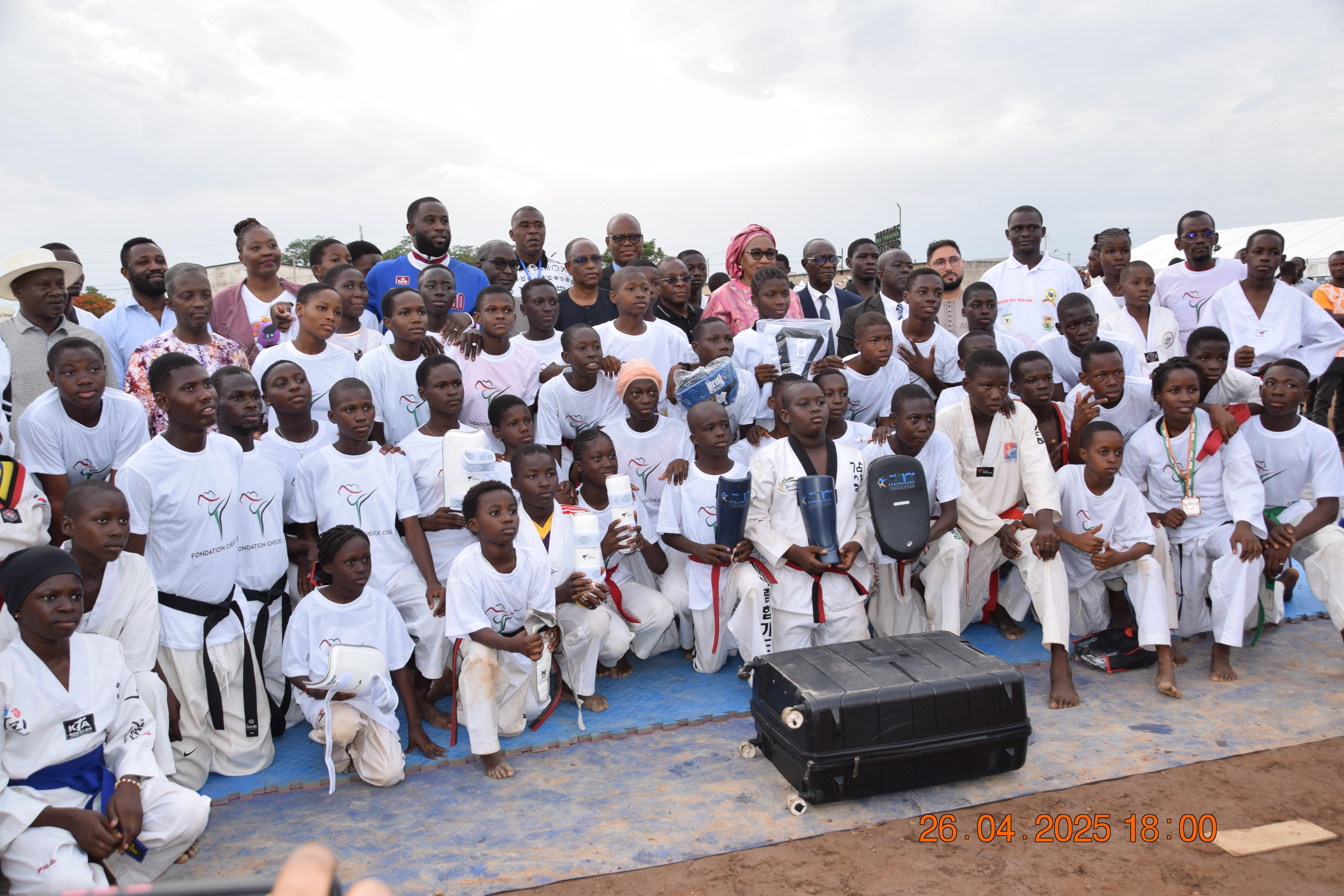 Djegueya Festival 2025 : La Fondation Cissé Cheick et le district du Denguélé ensemble pour développer le taekwondo