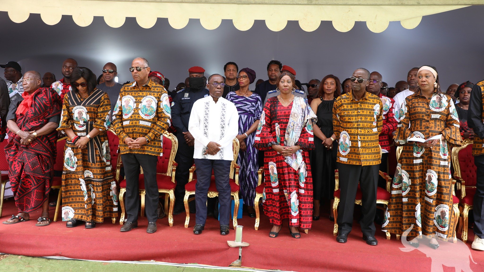Bondoukou : La République rend un dernier hommage à la génitrice de Kobenan Kouassi Adjoumani à Amanvi