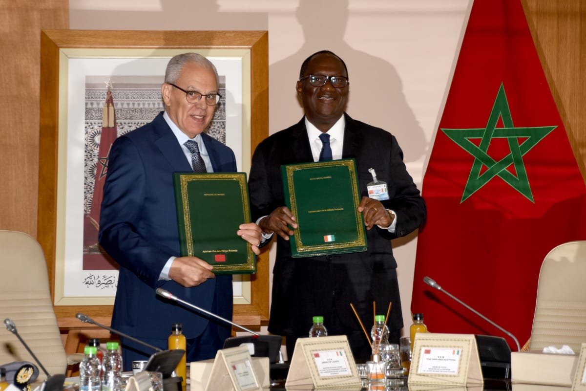 Défense : La Côte d'Ivoire et le royaume du Maroc signent leur premier accord militaire