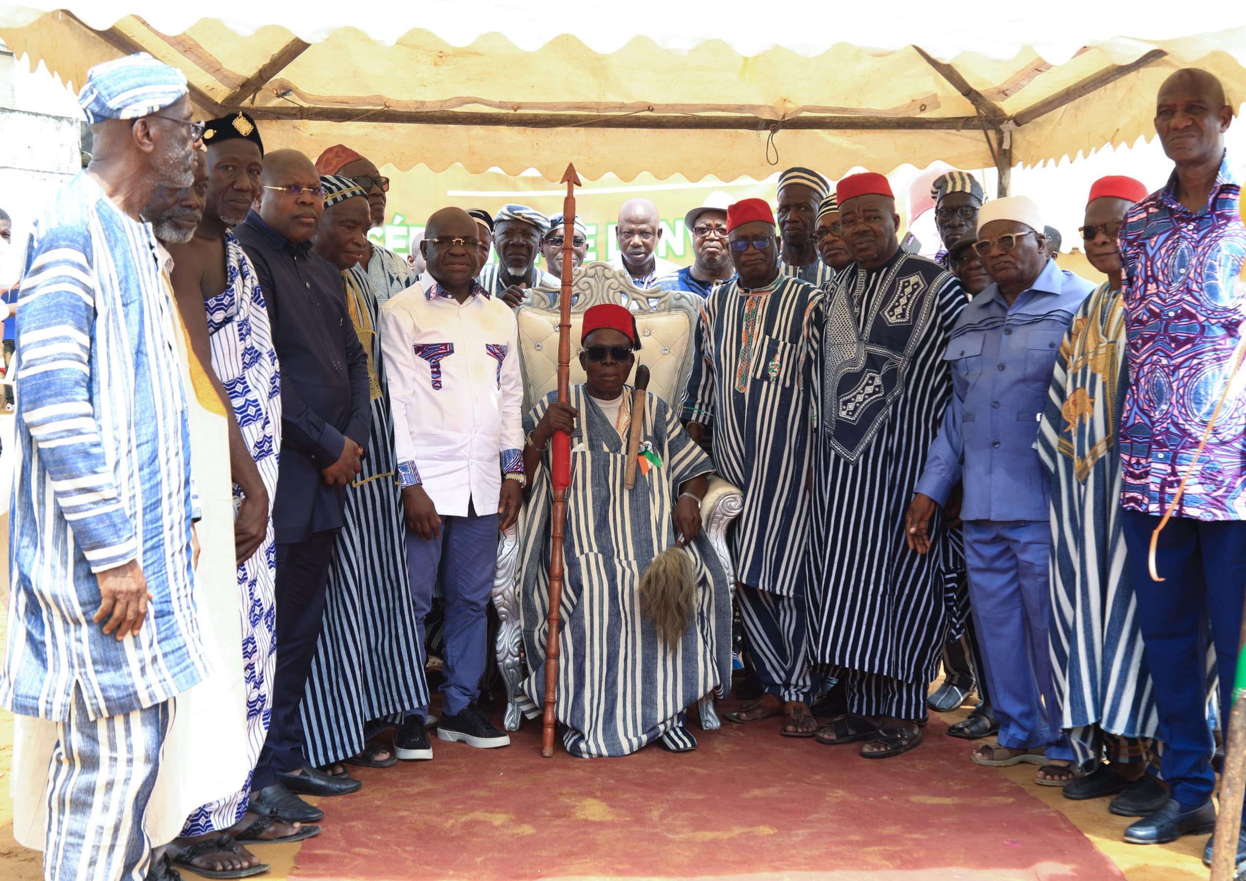 Intronisé chef central des ressortissants du Hambol à Abidjan-Kalil Konaté à Ouattara Katamana: "Soyez au service de la paix et de la cohésion sociale"