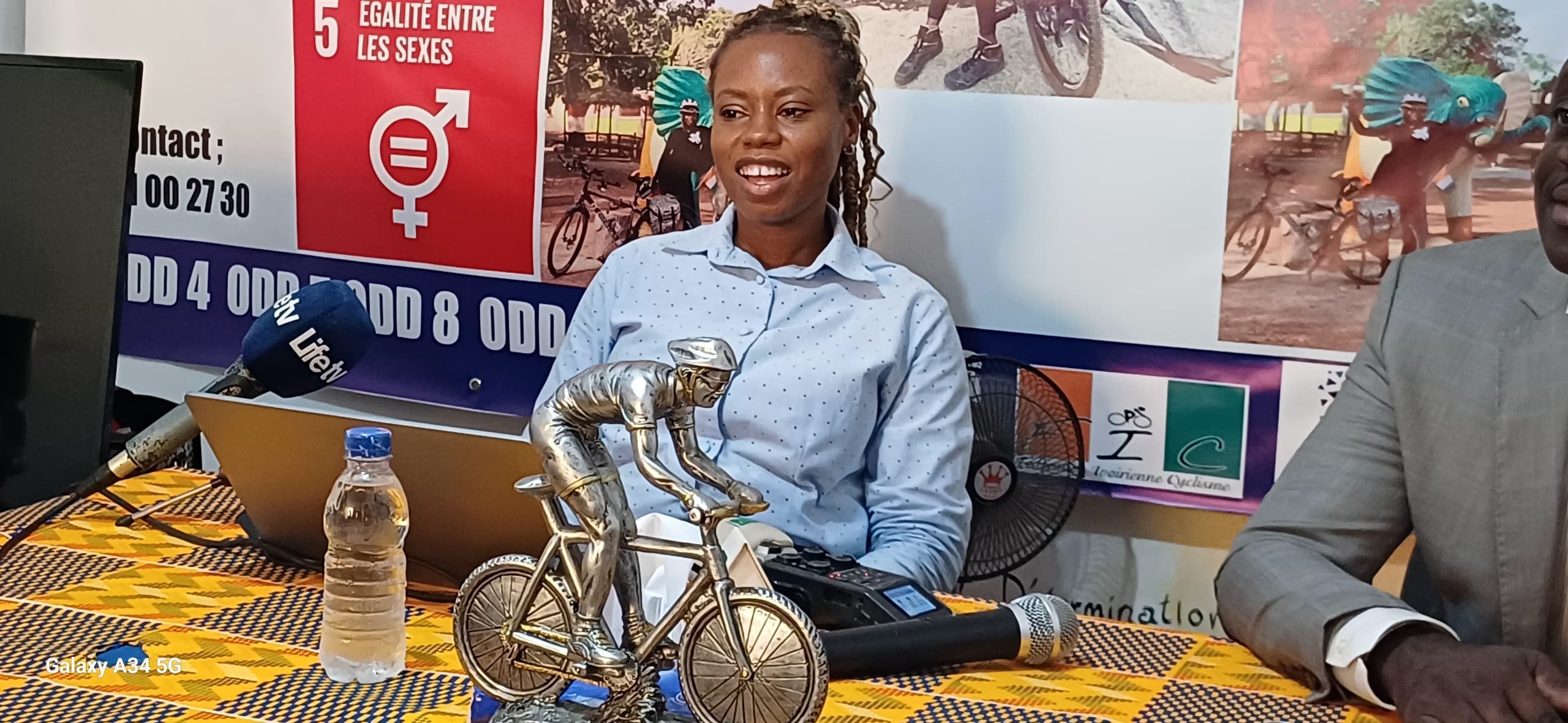 Cyclisme – Projet WIRI « Where Innovation Rises » : Korhogo-Cape Town, le pari excitant de Yasmine Diawara en VTT