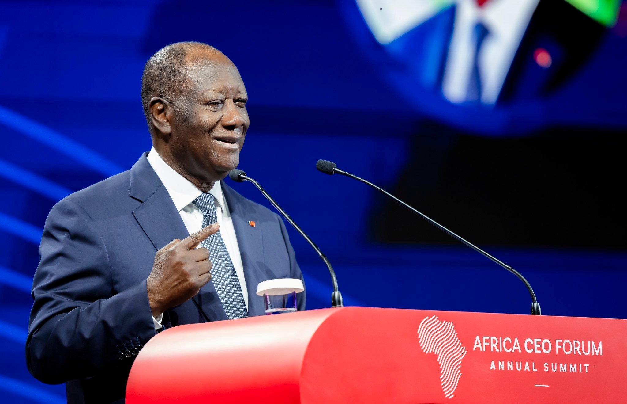Africa CEO Forum - Alassane Ouattara : « Notre cadre macroéconomique est solide et d’importants investissements ont été réalisés ces dernières années »