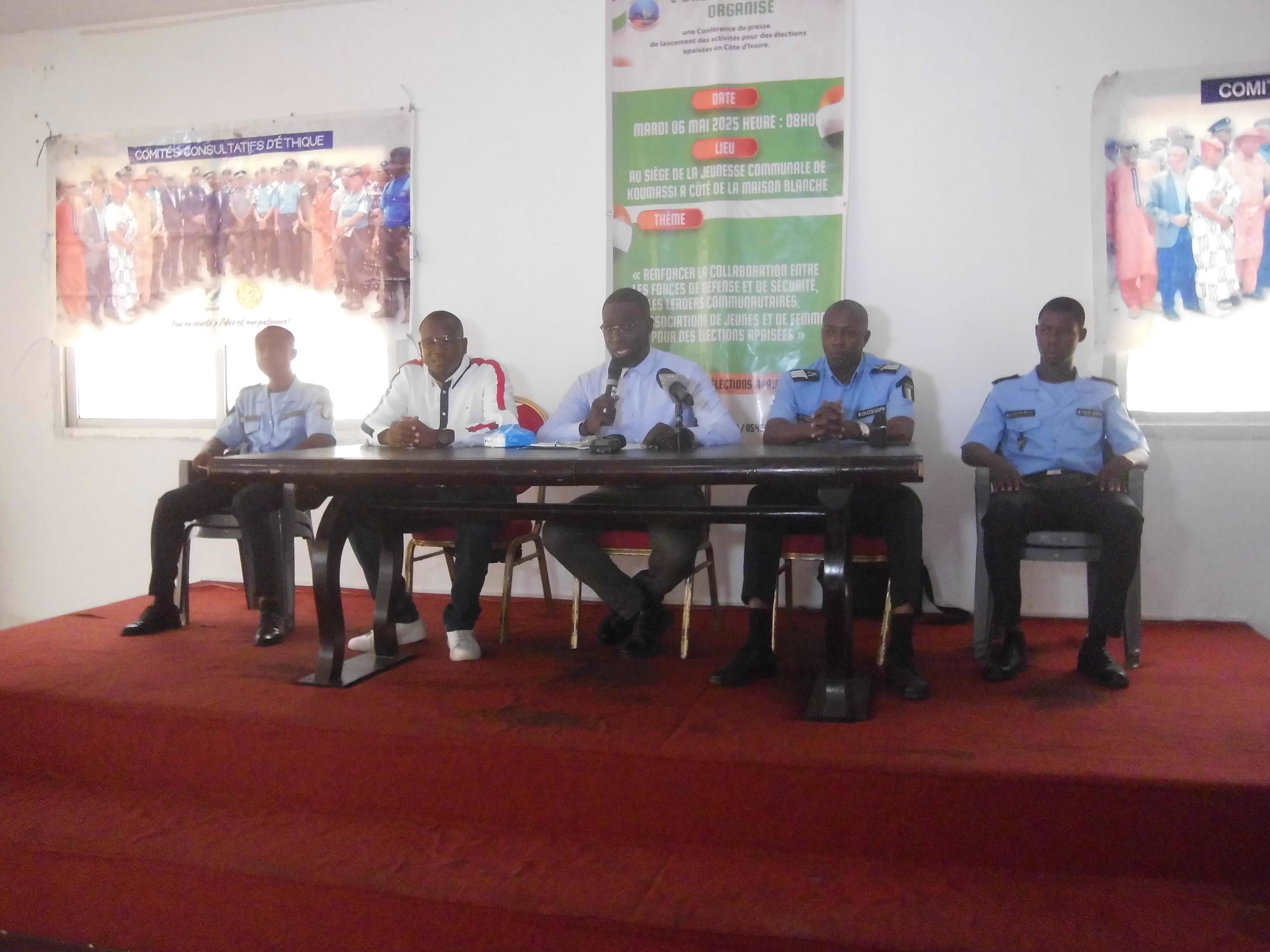 Elections apaisées : Une ONG veut briser la méfiance entre les forces de défense et de sécurité et la population