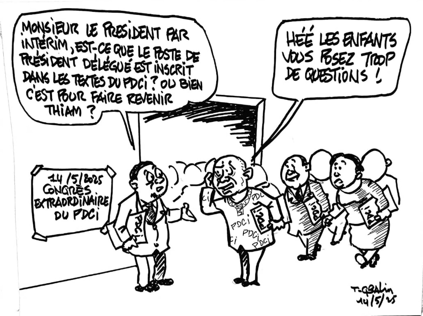 PDCI : Thiam et ses hommes toujours dans la marmaille !