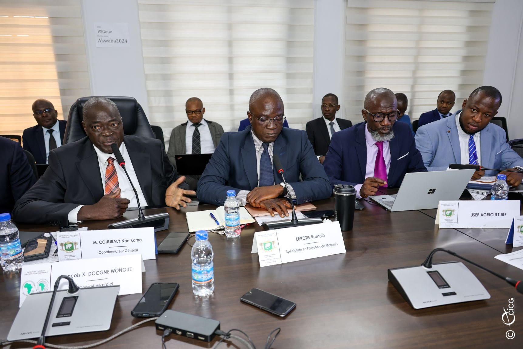 Mise en œuvre du PA-Psgouv : Une mission de supervision de la BAD évalue la bonne exécution des projets