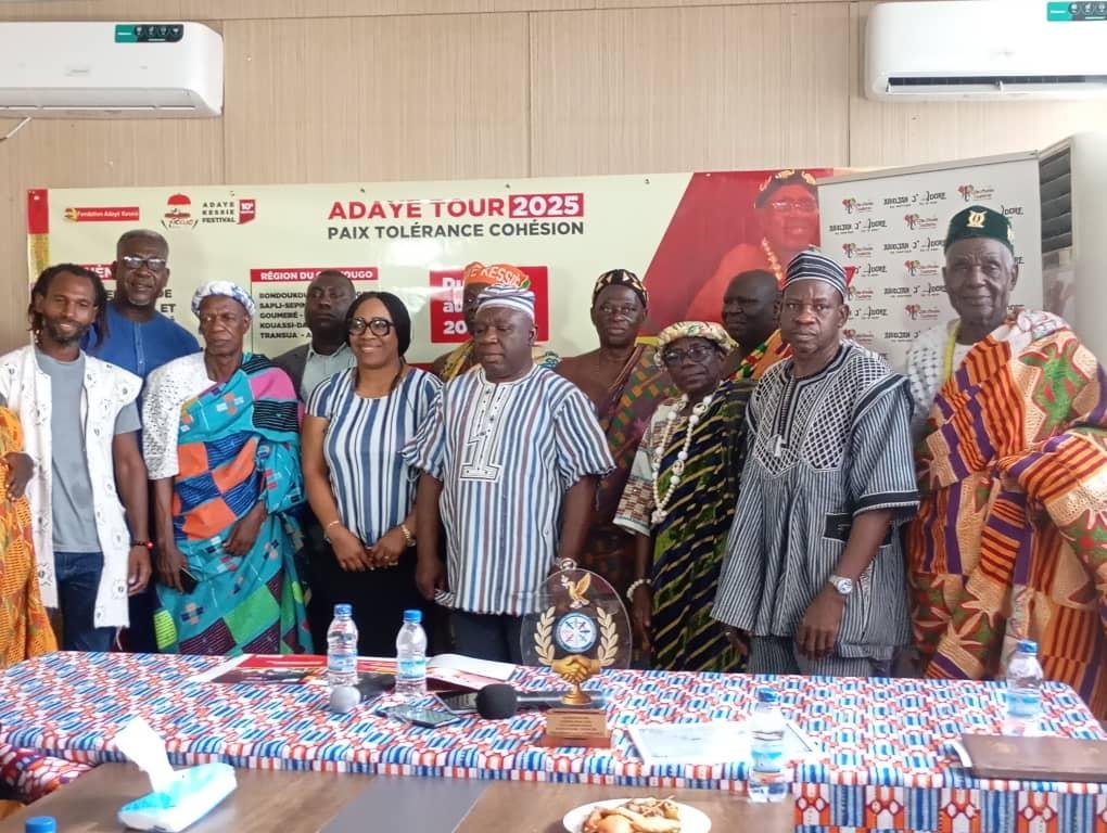 Renforcement de la cohésion nationale par la culture : La Fondation Adayé Kessié initie une caravane de la paix