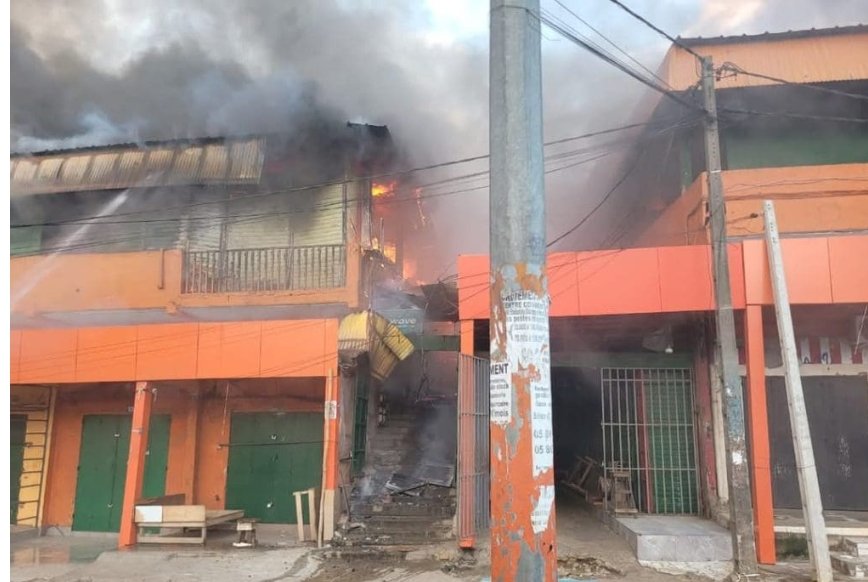Adjamé : Des dégâts considérables dans l’incendie à Petit Dubaï