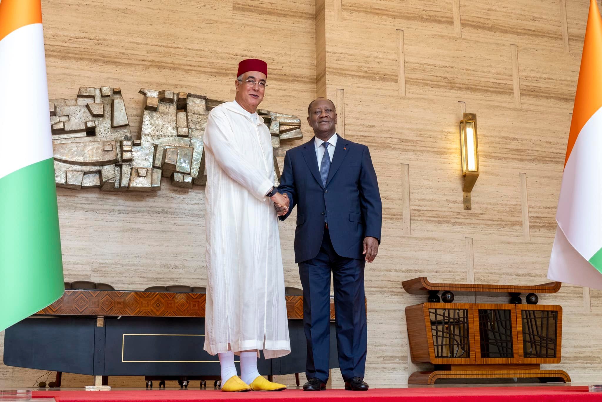 Diplomatie : L’ambassadeur du Maroc salue les progrès remarquables accomplis par la Côte d’Ivoire