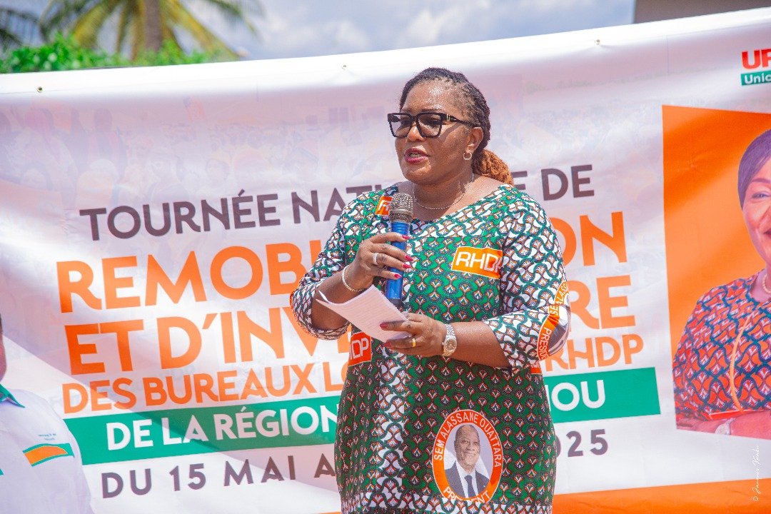 Harlette Badou Kouamé aux femmes d’Assié Komassi, Bongouanou et d’Andé : « Ce qui s'est produit en 2020 dans notre région, ne doit plus se reproduire »