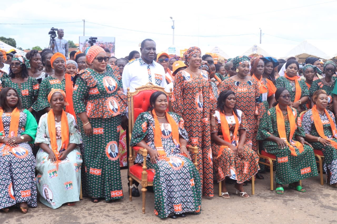 Moronou : Les femmes confient leur destin au Président Ouattara