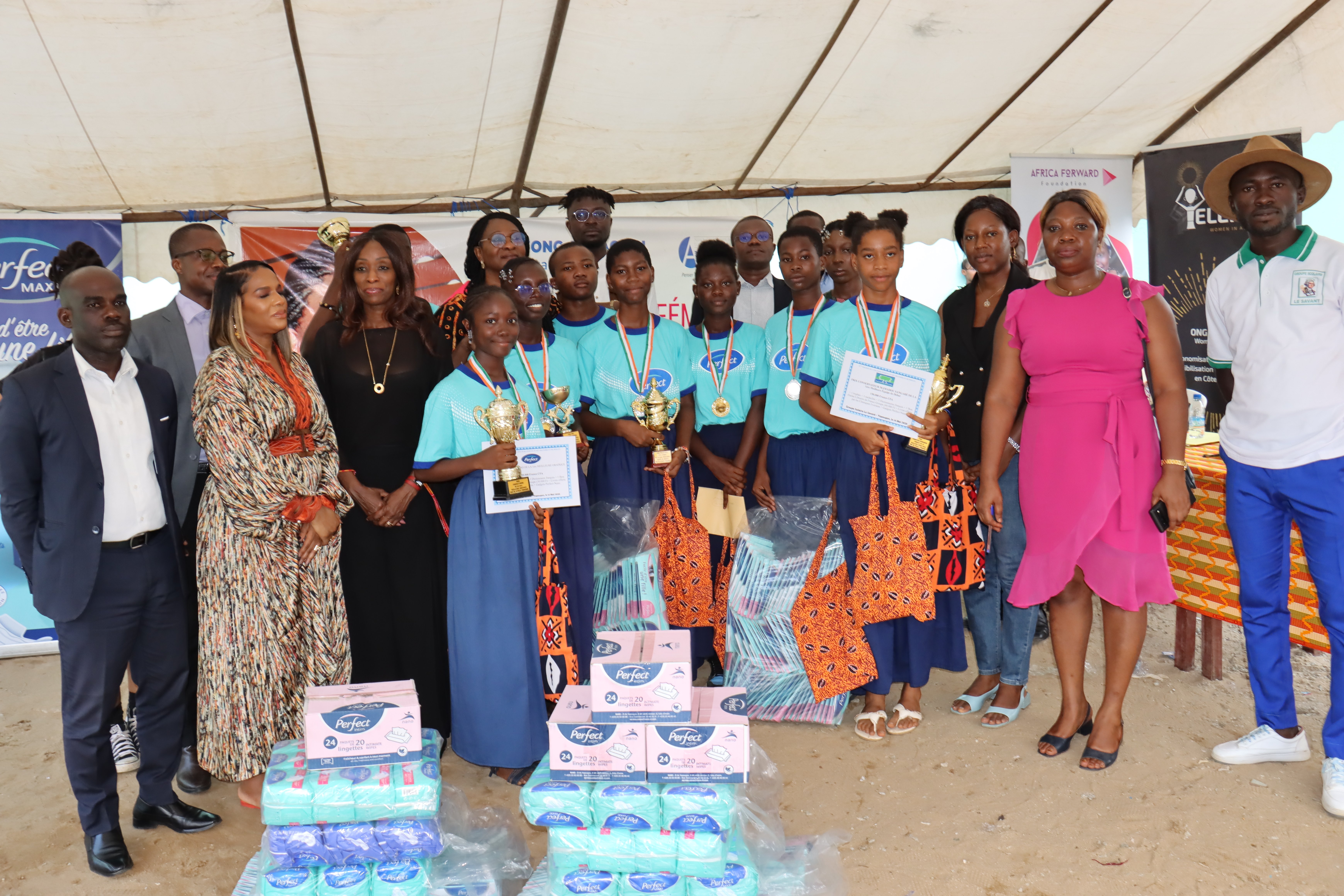 Concours féminin d’Art oratoire et de débats : L’ONG Audace-CI sensibilise les élèves sur la déforestation