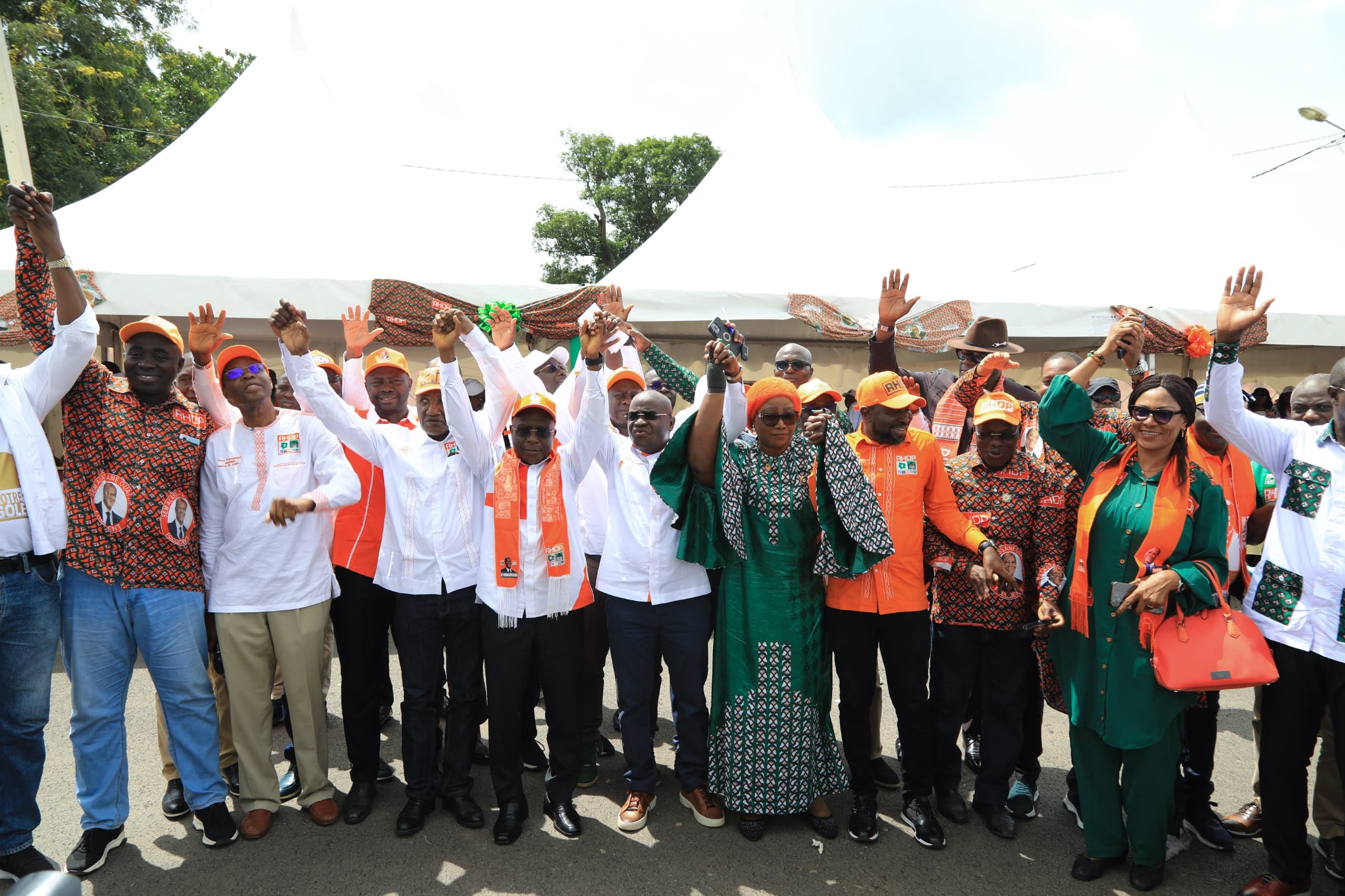 Précongrès du RHDP : Le Worodougou affiche son engagement total à Alassane Ouattara à Séguéla