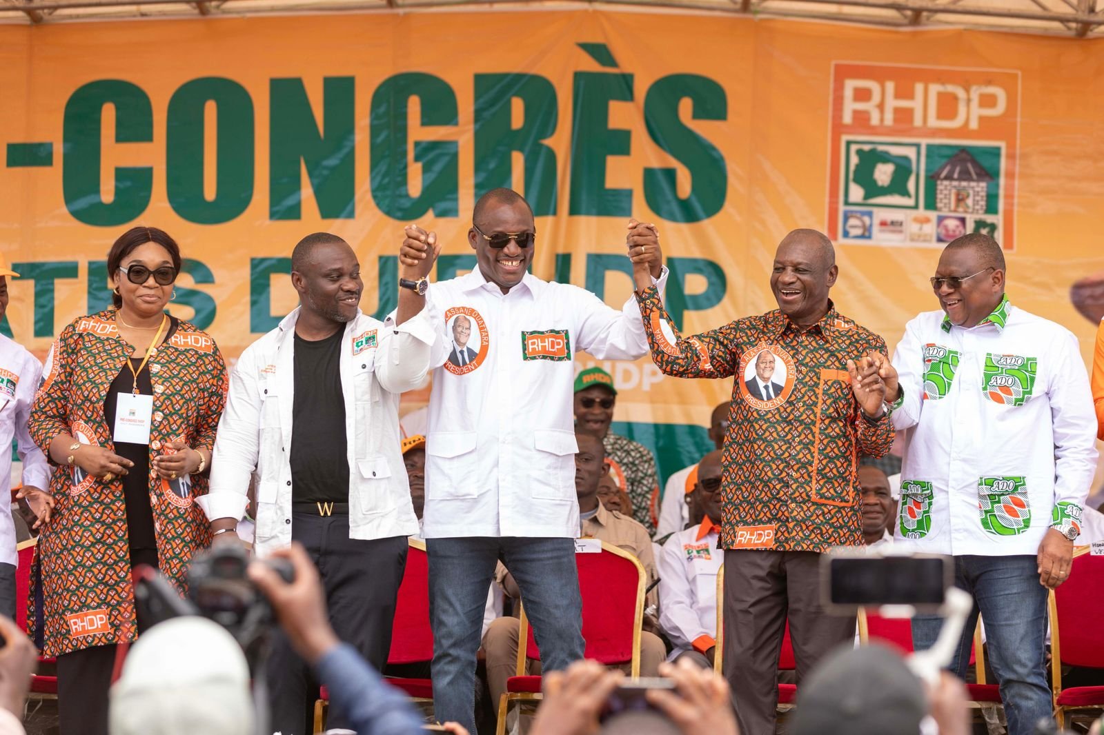 Précongrès du RHDP : Le Haut-Sassandra opte pour la continuité avec Ouattara