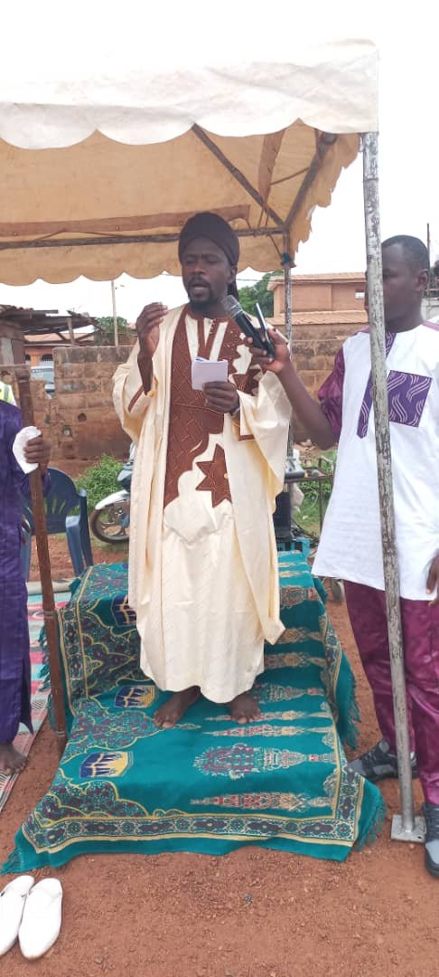 Tabaski : La communauté musulmane de Bouaké prie pour des élections apaisées