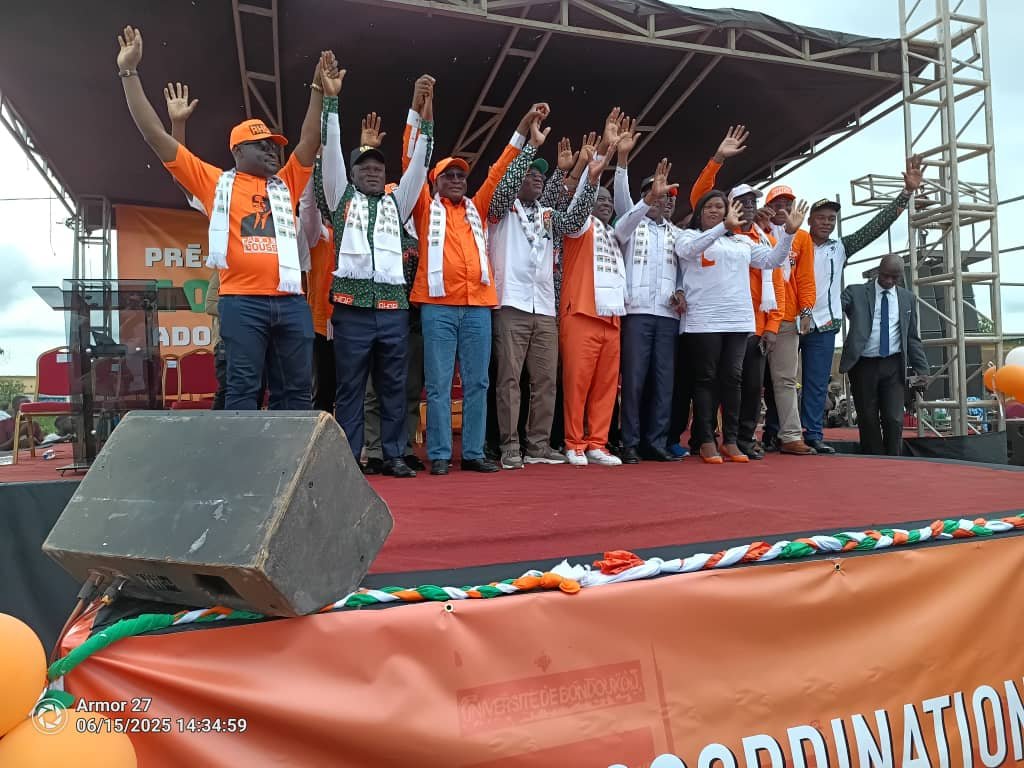 Précongrès du RHDP-Adjé Silas Metch aux populations du Gontougo : " Le Président Alassane Ouattara a le profil du poste, l’intelligence de la fonction"