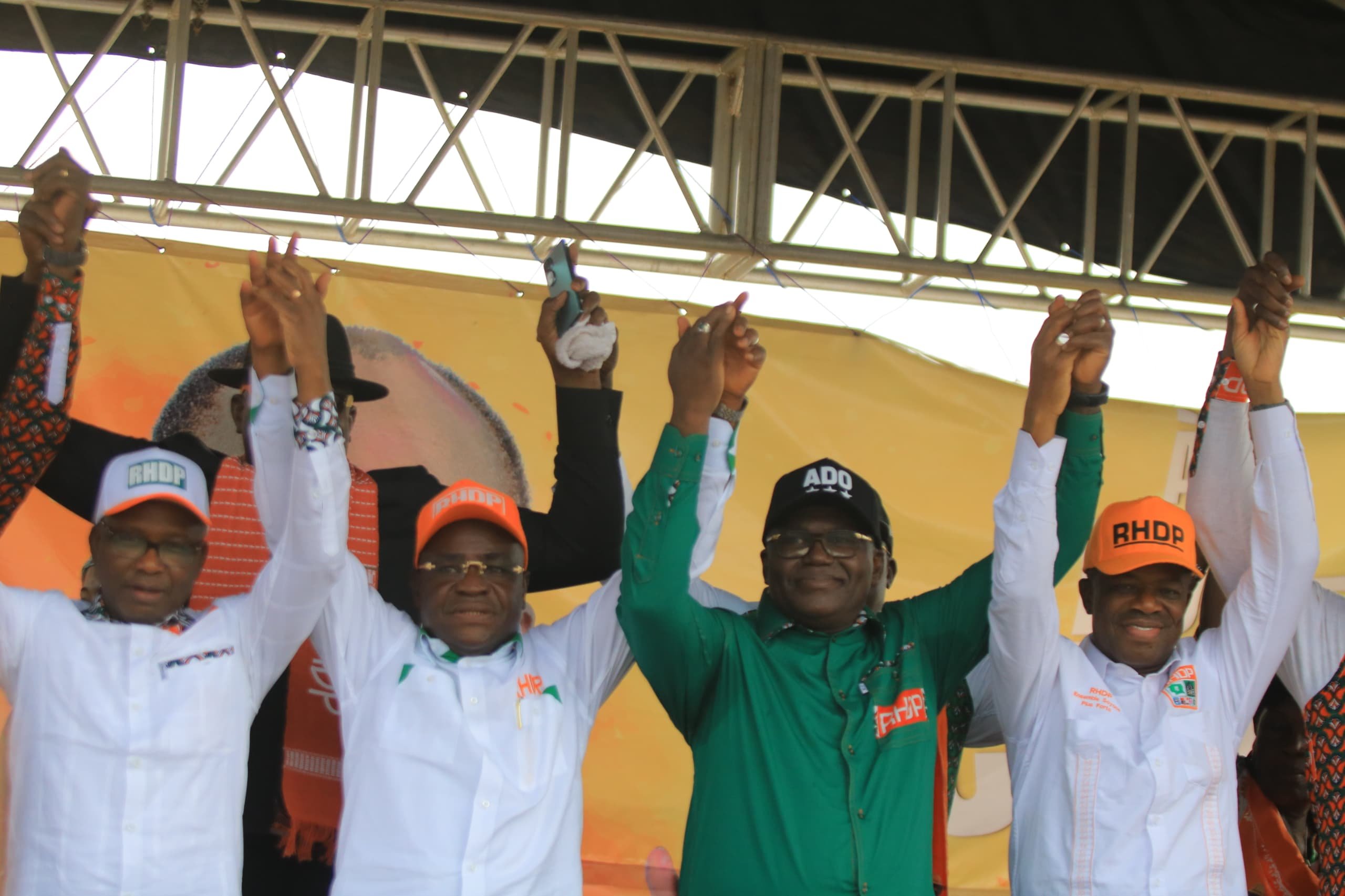 Précongrès du RHDP : Mobilisation exceptionnelle à Port-Bouët pour la cause du RHDP