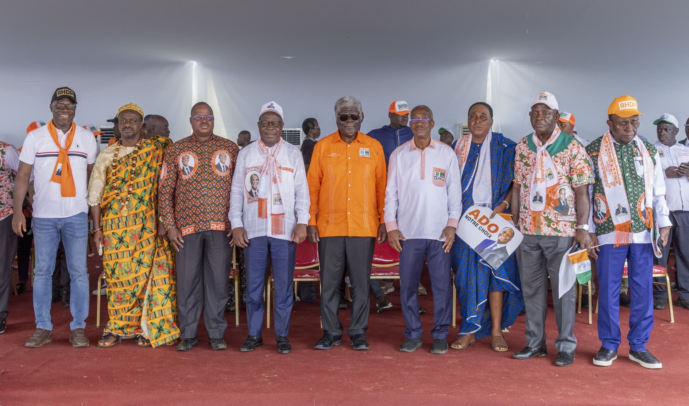 Précongrès du RHDP : Songon choisit Alassane Ouattara