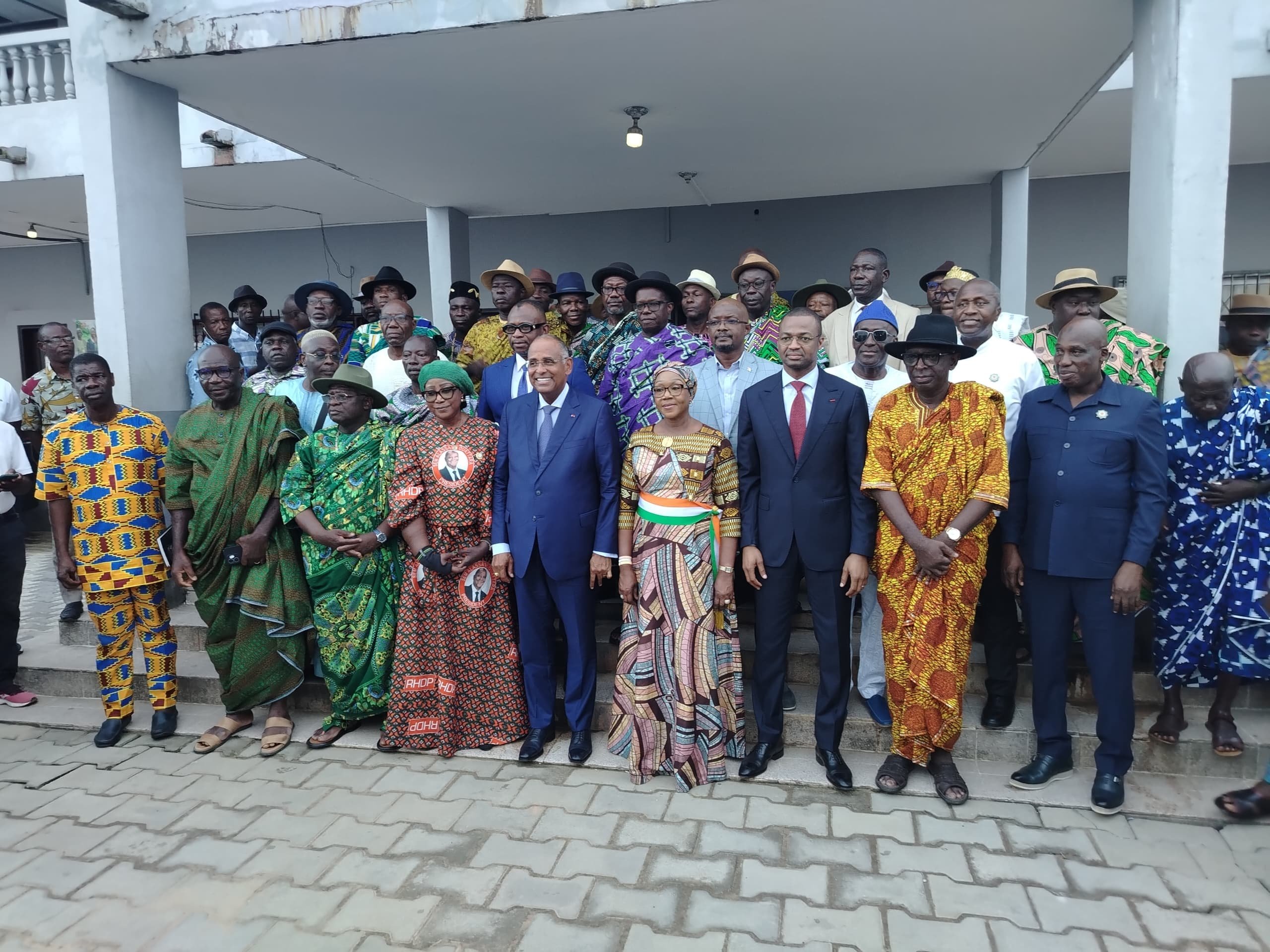 Anyama-Rencontre avec la chefferie dans le cadre du 2e congrès ordinaire du RHDP : Patrick Achi appelle à un hommage fort au Président Ouattara