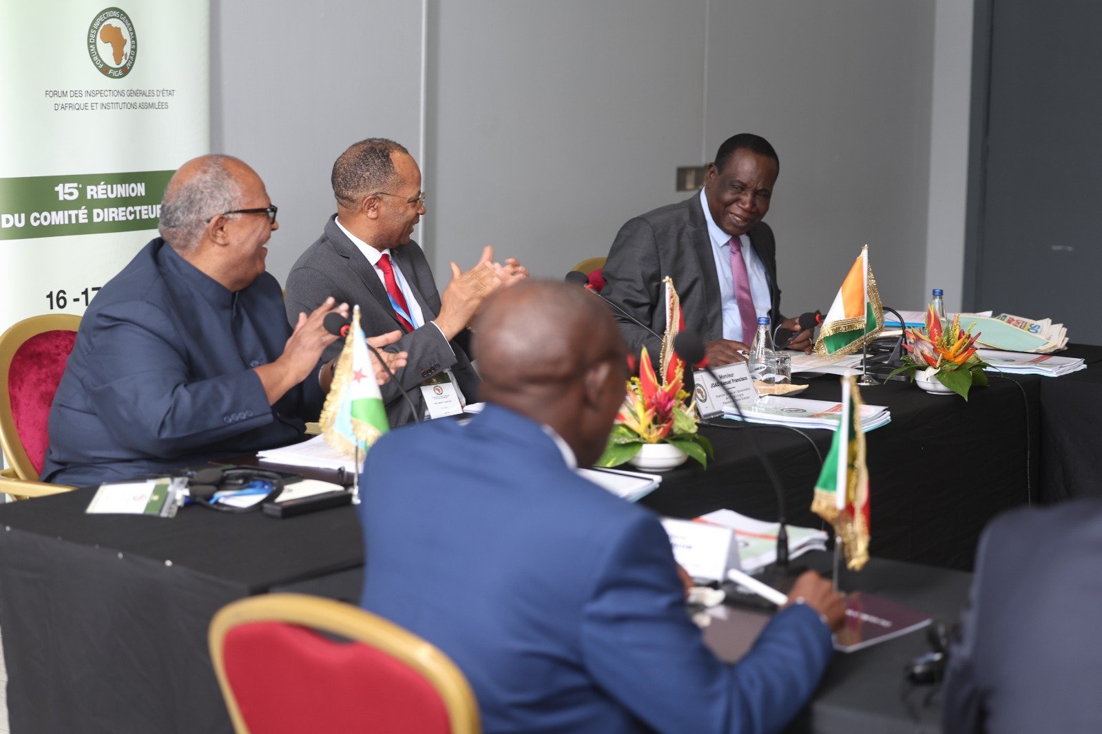 15è réunion du Comité Directeur du FIGE :  Ahoua N’doli Théophile et ses pairs recommandent l’apurement des arriérés de cotisation