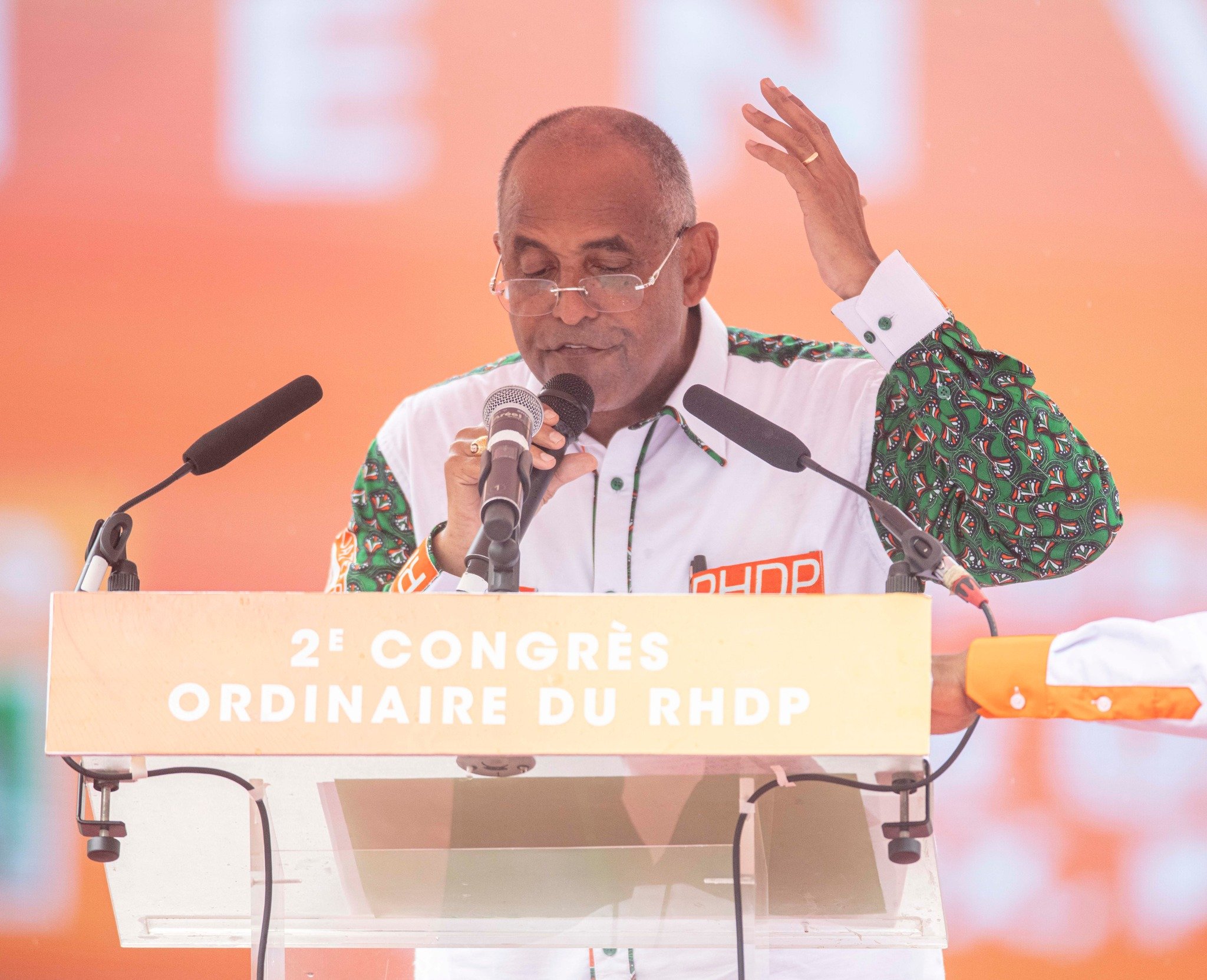 Congrès du RHDP-Patrick Achi : « Le congrès a renforcé l’autorité du président du parti »