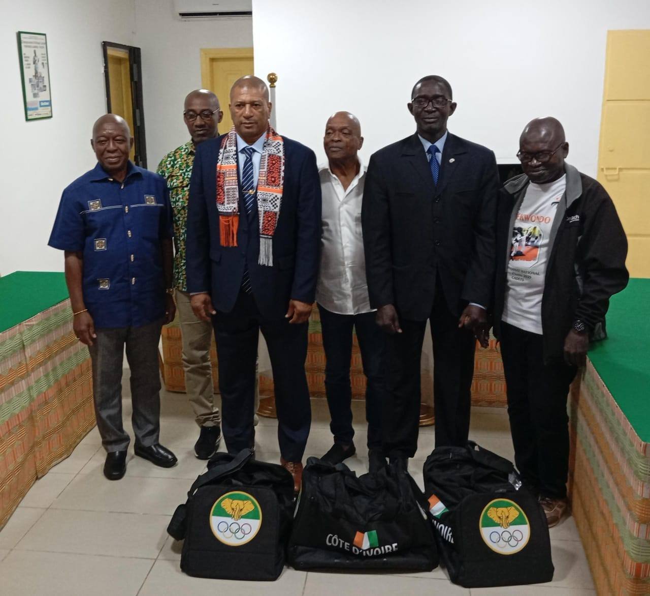 Taekwondo : Laurene Kimi Ossin, étoile montante du taekwondo ivoirien, reçoit le soutien du CNO-CIV