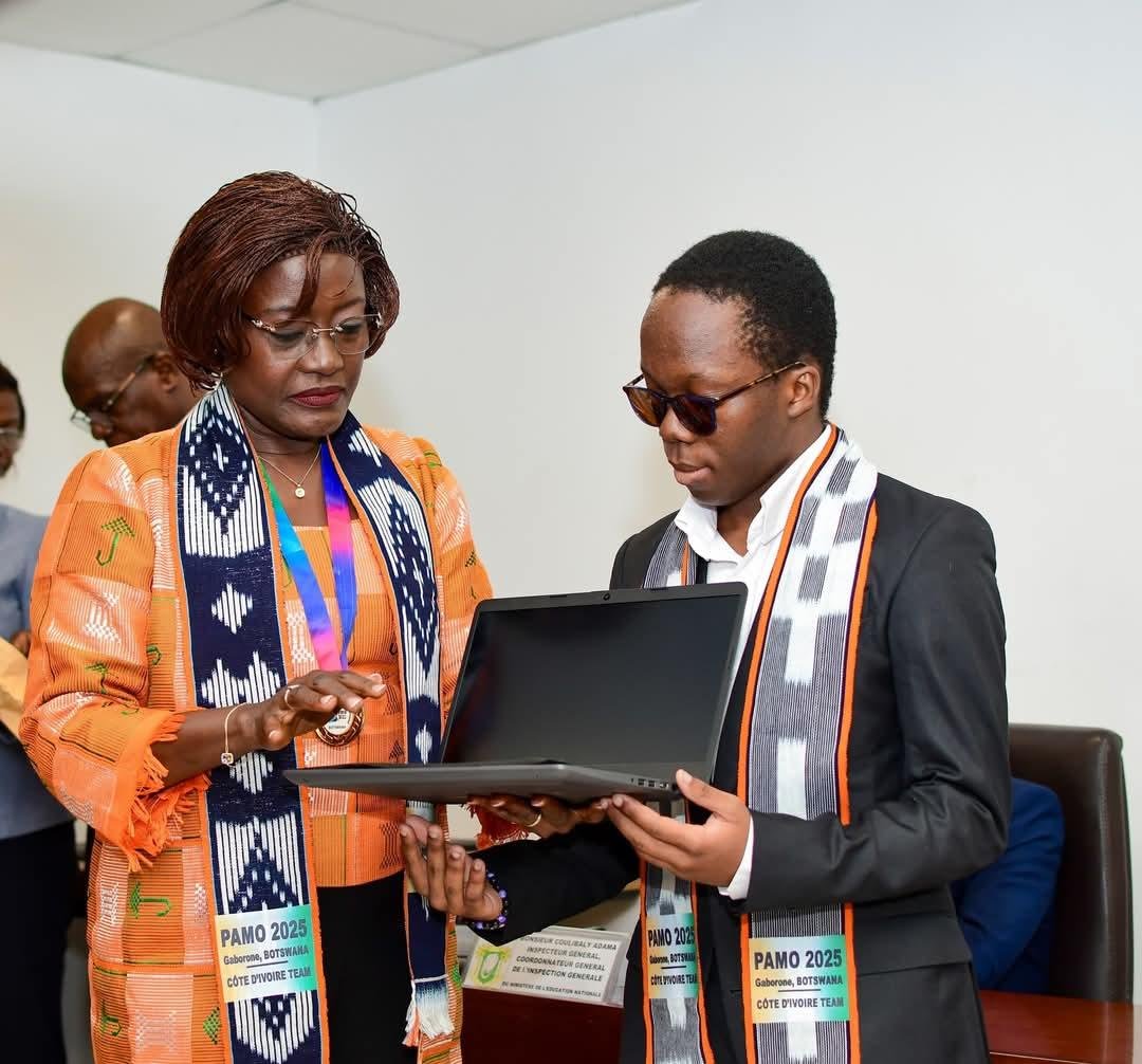 Olympiades panafricaines de mathématiques - Pr Mariatou Koné aux Eléphants mathématiciens : « Nous voulons avoir plusieurs petits Saliou Touré »
