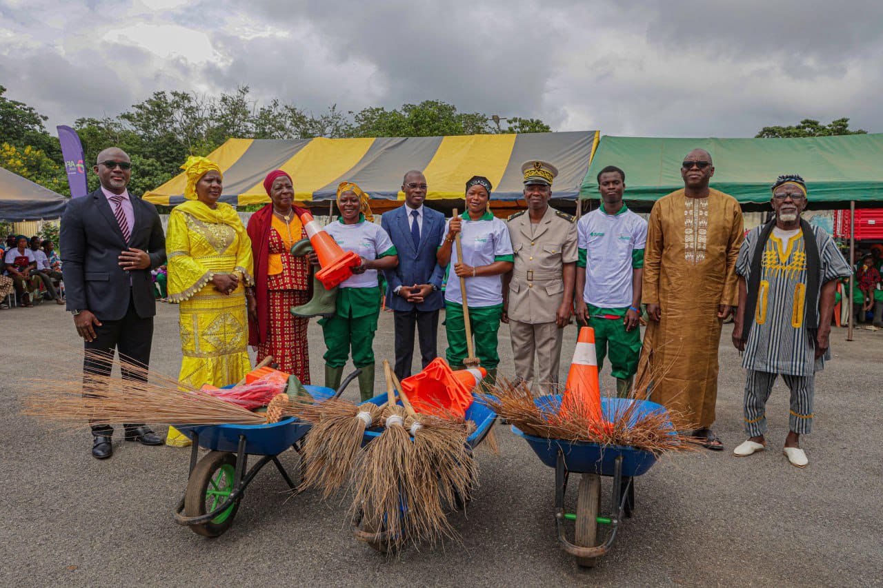 Programmes AGR et THIMO : 135 jeunes de Tafiré reçoivent un appui matériel et financier d'environ 100 millions FCFA