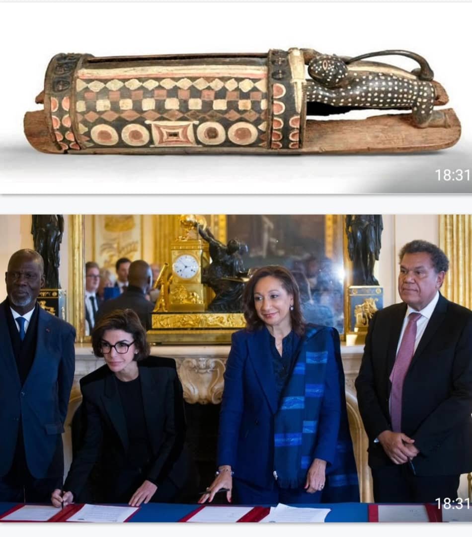 Vote de la loi de restitution du tambour parleur "Djidji Ayôkwé" à la Côte d’Ivoire : La victoire du leadership du Président Alassane Ouattara