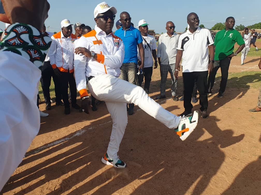 Ouangolodougou : Coulibaly Mogo Issouf et les populations rendent un vibrant hommage au chef de l'État