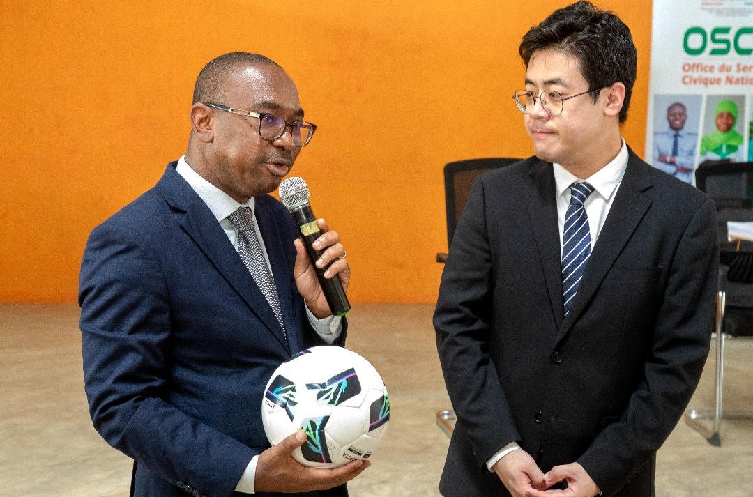 Service civique : L'ambassade de Chine équipe le centre de Bimbresso