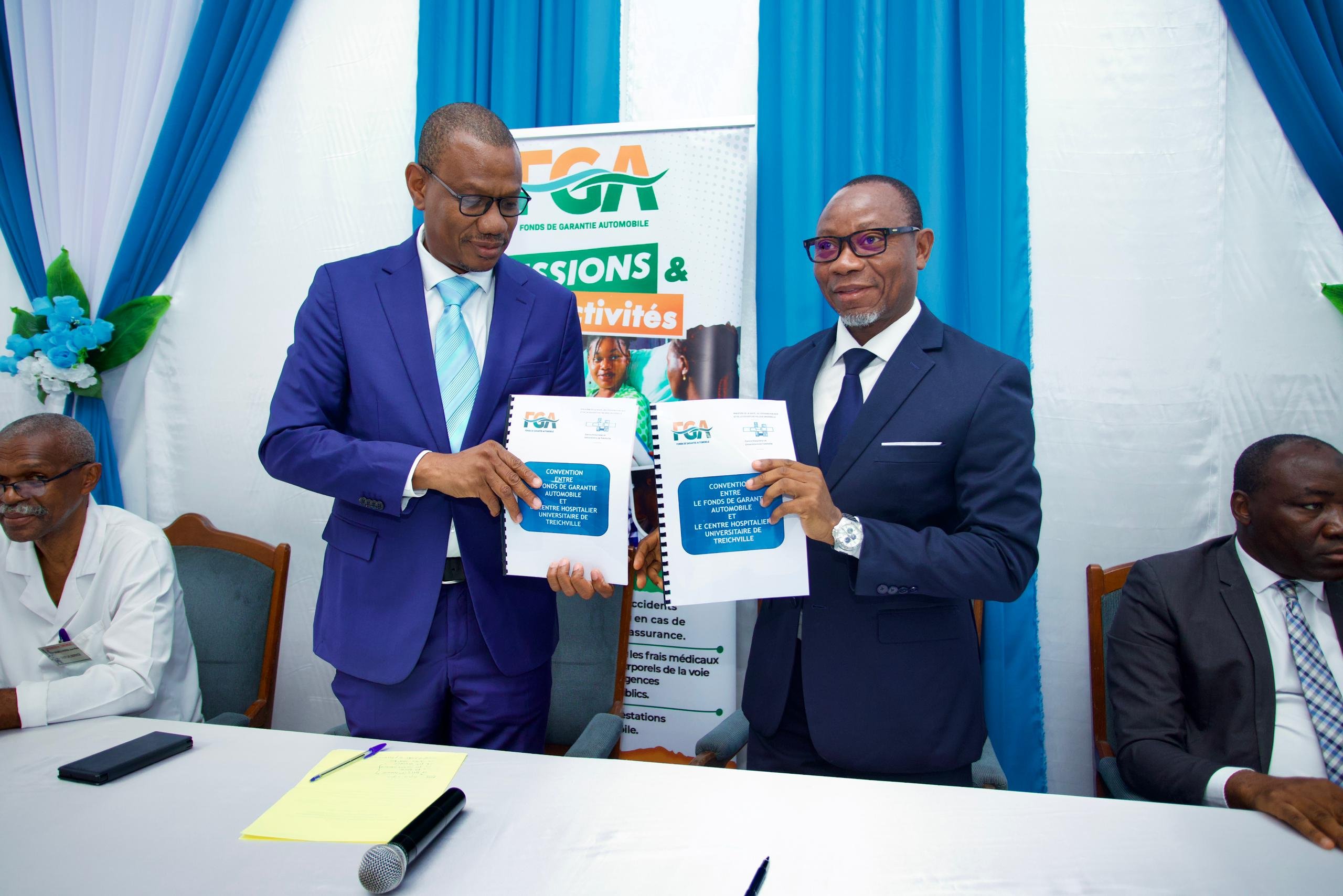 Prise en charge des victimes d’accidents : Le FGA et le CHU de Treichville formalisent leur collaboration